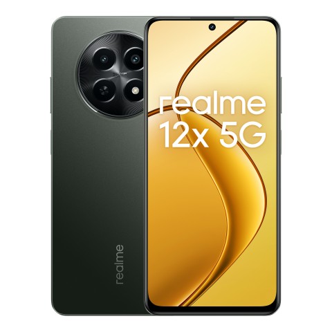 realme 12 12x 5G 16,9 cm (6.67") Doppia SIM Android 14 USB tipo-C 8 GB 256 GB 5000 mAh Nero