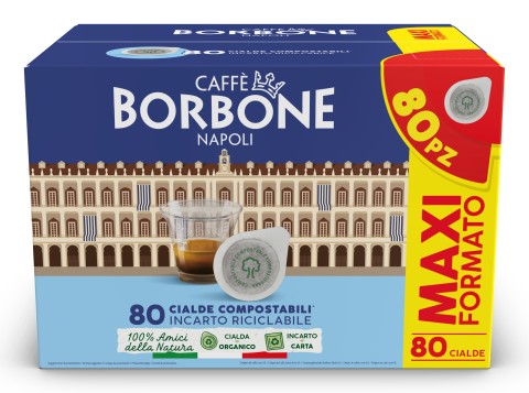 Caffè Borbone 44BNERADECISA80PZ Cialde caffè