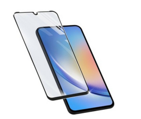 Cellularline Impact Glass Capsule - Galaxy A24 4G Vetro temperato resistente da bordo a bordo