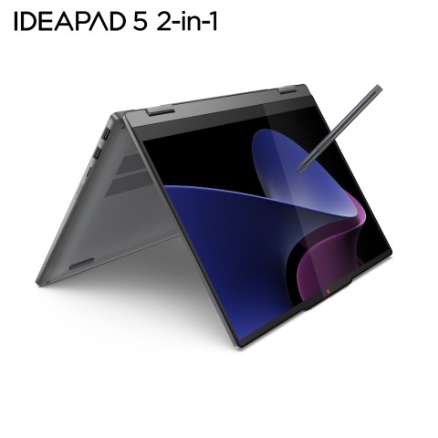 Lenovo IdeaPad 5 2-in-1 Intel® Core™ i5 i5-13420H Ibrido (2 in 1) 35,6 cm (14") Touch screen WUXGA 16 GB LPDDR5x-SDRAM 512 GB SSD Wi-Fi 6 (802.11ax) Windows 11 Home Grigio