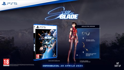 Sony Stellar Blade Standard Tedesca, Inglese, ESP, Francese, ITA, Giapponese, Coreano, POR-BRA PlayStation 5