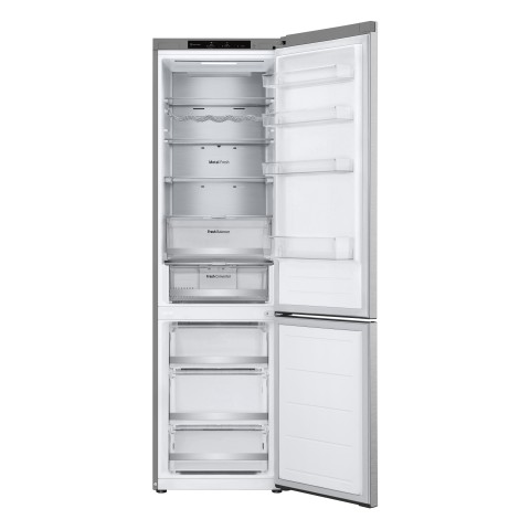 LG GBV7280AMB Frigorifero combinato, Classe A, 387L, Door & Linear Cooling, Fresh Converter & Balancer, Metal Sorbet