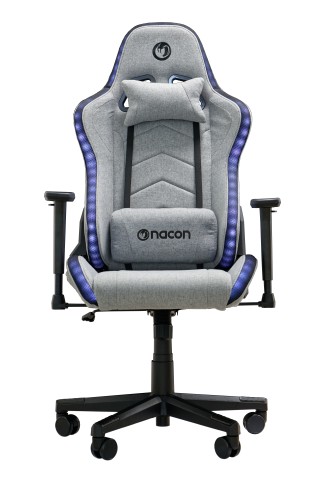NACON PCCH-675-RGB sedia per videogioco Poltrona per gaming Seduta imbottita Grigio