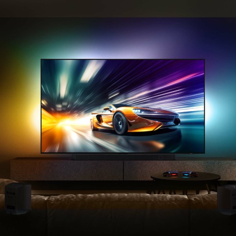 Samsung Smart TV 43” QE43QN90DATXZT Neo QLED 4K Mini LED Titan Black 2024, Processore NQ4 AI GEN2, Tecnologia Quantum Matrix, Neo Slim Design, Dolby Atmos