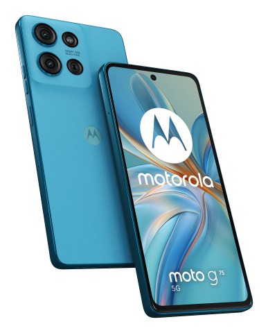 Motorola moto g75 5G 17,2 cm (6.78") Dual SIM ibrida Android 14 USB tipo-C 8 GB 256 GB 5000 mAh Blu