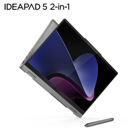 Lenovo IdeaPad 5 2-in-1 Intel® Core™ i5 i5-13420H Ibrido (2 in 1) 35,6 cm (14") Touch screen WUXGA 16 GB LPDDR5x-SDRAM 512 GB SSD Wi-Fi 6 (802.11ax) Windows 11 Home Grigio
