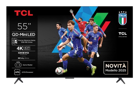 TCL C69KS Serie Smart TV QD-MiniLED 4K 55" 55C69KS, audio Onkyo 2.1, Dolby Vision & Atmos, Google TV