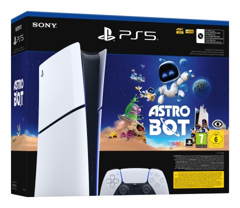 Sony PlayStation 5 Digital Edition Slim Astro Bot 1 TB Wi-Fi Nero, Bianco