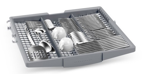 Bosch Serie 4 SMS4HMI07E Lavastoviglie da libera installazione 60 cm Acciaio Classe D