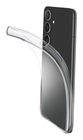 Cellularline Fine - Galaxy A55 5G Cover in gomma morbida ultra sottile e trasparente
