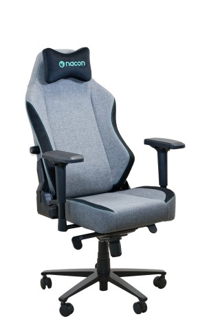 NACON PCCH-700 sedia per videogioco Sedia per gaming universale Seduta imbottita Nero, Grigio