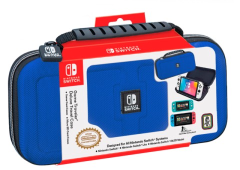 Bigben Interactive AL112562 custodia per console portatile Valigia da viaggio Nintendo Blu