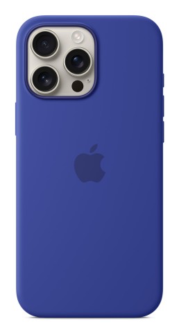 Apple Custodia MagSafe in silicone per iPhone 16 Pro Max - Blu oltremare