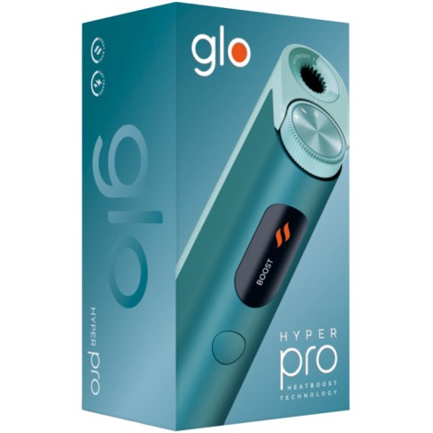 glo Hyper Pro sigaretta elettronica Verde, Turchese