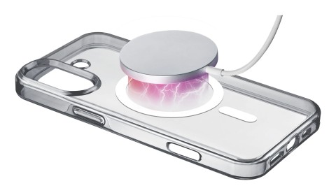 Cellularline Gloss Mag - iPhone 16 Custodia compatibile con ecosistema Magsafe