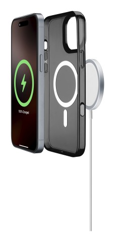 Cellularline Gloss Mag - iPhone 16 Pro Max Custodia compatibile con ecosistema Magsafe