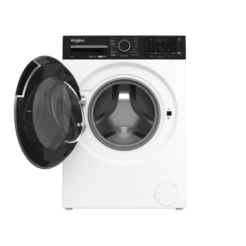 Whirlpool WPM 07W ADS IT lavatrice Caricamento frontale 10 kg 1400 Giri/min Nero, Bianco