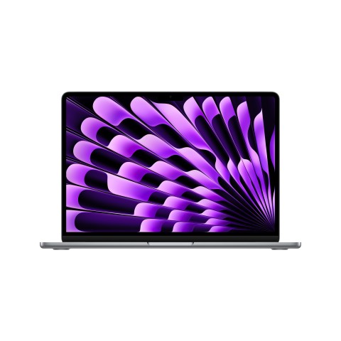 Apple MacBook Air 13": Chip M3 con CPU 8-core e GPU 8‑core, 256GB SSD - Grigio siderale