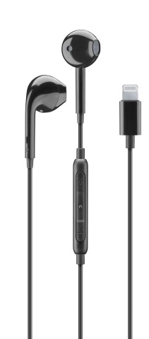 Music Sound Color Capsule Lightning Auricolari a filo ergonomici a capsula con connettore Lightning MFI per un suono bilanciato e un comfort ottimale