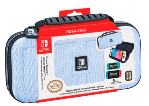 Bigben Interactive AL112555 custodia per console portatile Valigia da viaggio Nintendo Azzurro