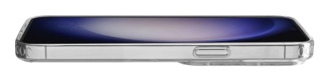 Cellularline Clear Strong - Galaxy S24 Custodia rigida con bordi in gomma