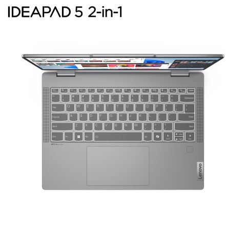 Lenovo IdeaPad 5 2-in-1 Intel® Core™ i5 i5-13420H Ibrido (2 in 1) 35,6 cm (14") Touch screen WUXGA 16 GB LPDDR5x-SDRAM 512 GB SSD Wi-Fi 6 (802.11ax) Windows 11 Home Grigio