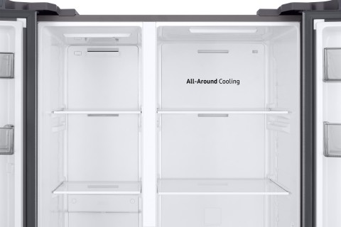 Samsung RS57DG400EM9 frigorifero side-by-side Libera installazione E Acciaio inox