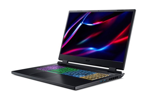 Acer Nitro 5 AN517-55-99LZ Intel® Core™ i9 i9-12900H Notebook Gaming 43,9 cm (17.3") Full HD 32 GB DDR5-SDRAM 1TB SSD NVIDIA GeForce RTX 4060 Wi-Fi 6 (802.11ax) Windows 11 Home Nero