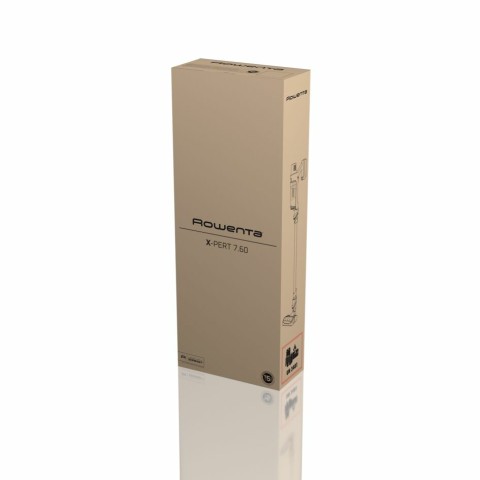 Rowenta RH6A71 Aspirapolvere a bastone 2 in 1 Batteria Secco Senza sacchetto Alluminio, Rosso
