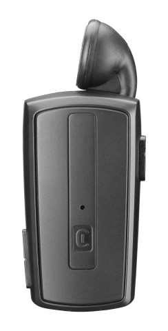 Cellularline Roller Clip Classic Auricolare Bluetooth® mono a capsula con cavo riavvolgibile e clip di aggancio