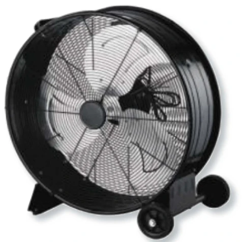 VENT.BOX FAN INDUSTRIALE D.60CM METALLO NERO
