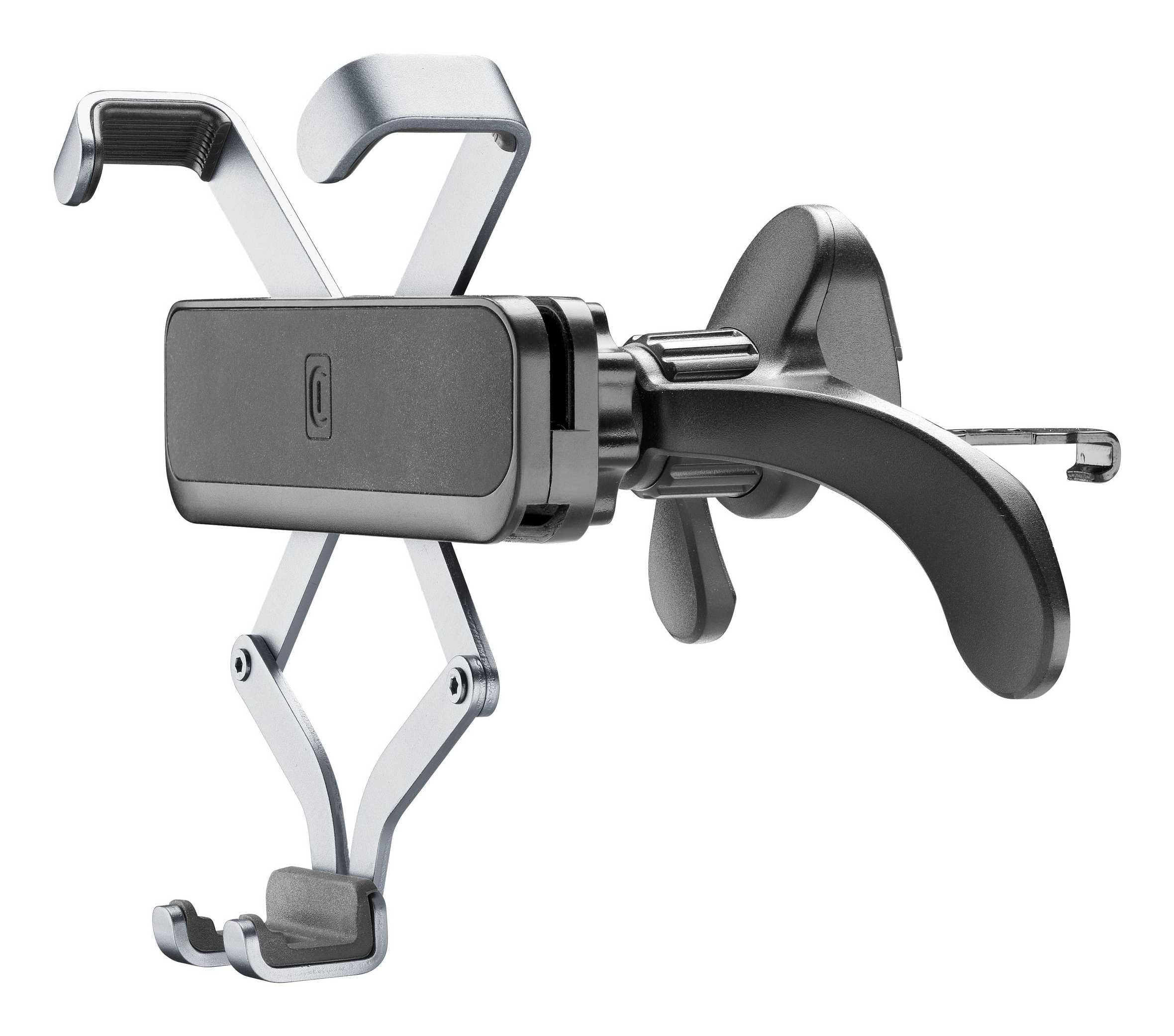 Cellularline Slide Fit - Universal Supporto smartphone da auto con sistema di inserimento facilitato