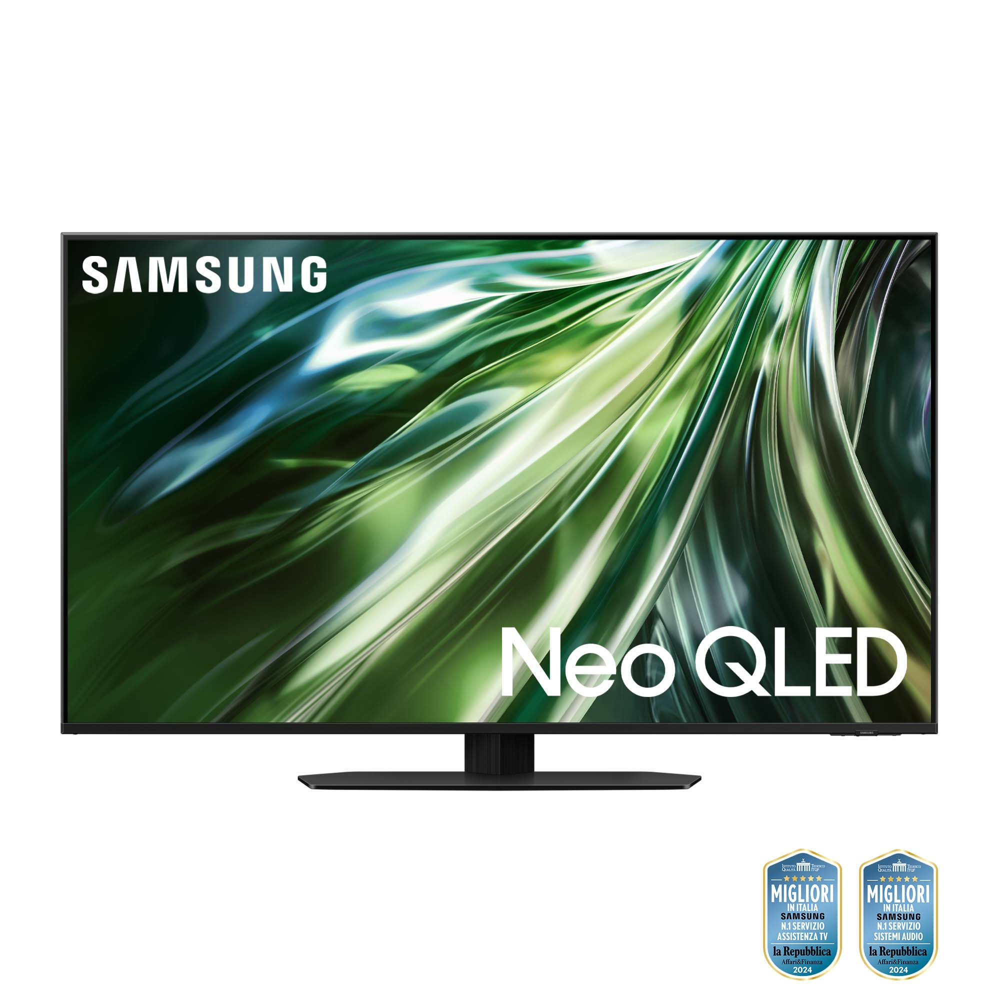 Samsung Smart TV 43” QE43QN90DATXZT Neo QLED 4K Mini LED Titan Black 2024, Processore NQ4 AI GEN2, Tecnologia Quantum Matrix, Neo Slim Design, Dolby Atmos