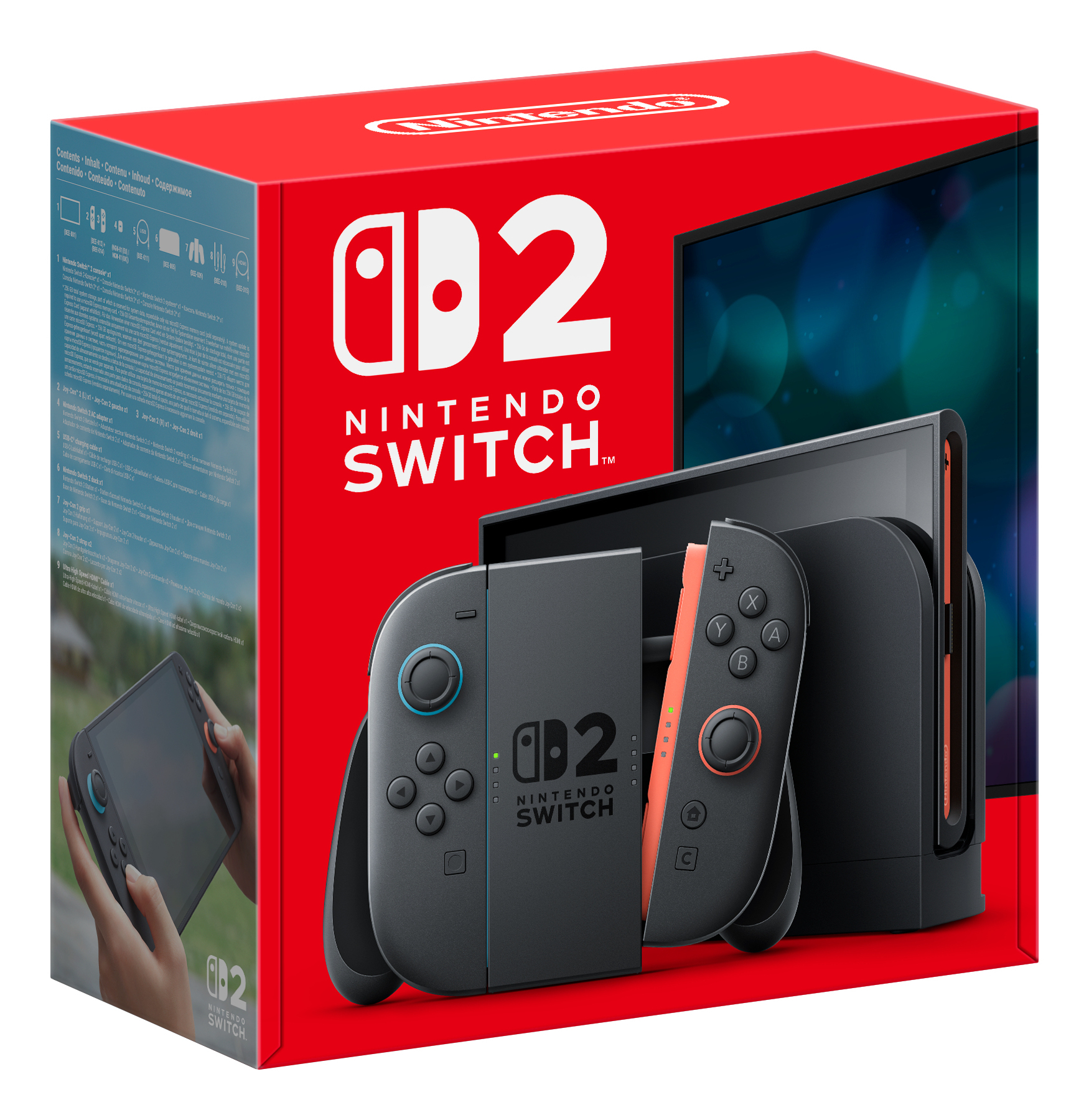 Nintendo Switch 2 console da gioco portatile 20,1 cm (7.9") 256 GB Touch screen Wi-Fi Nero