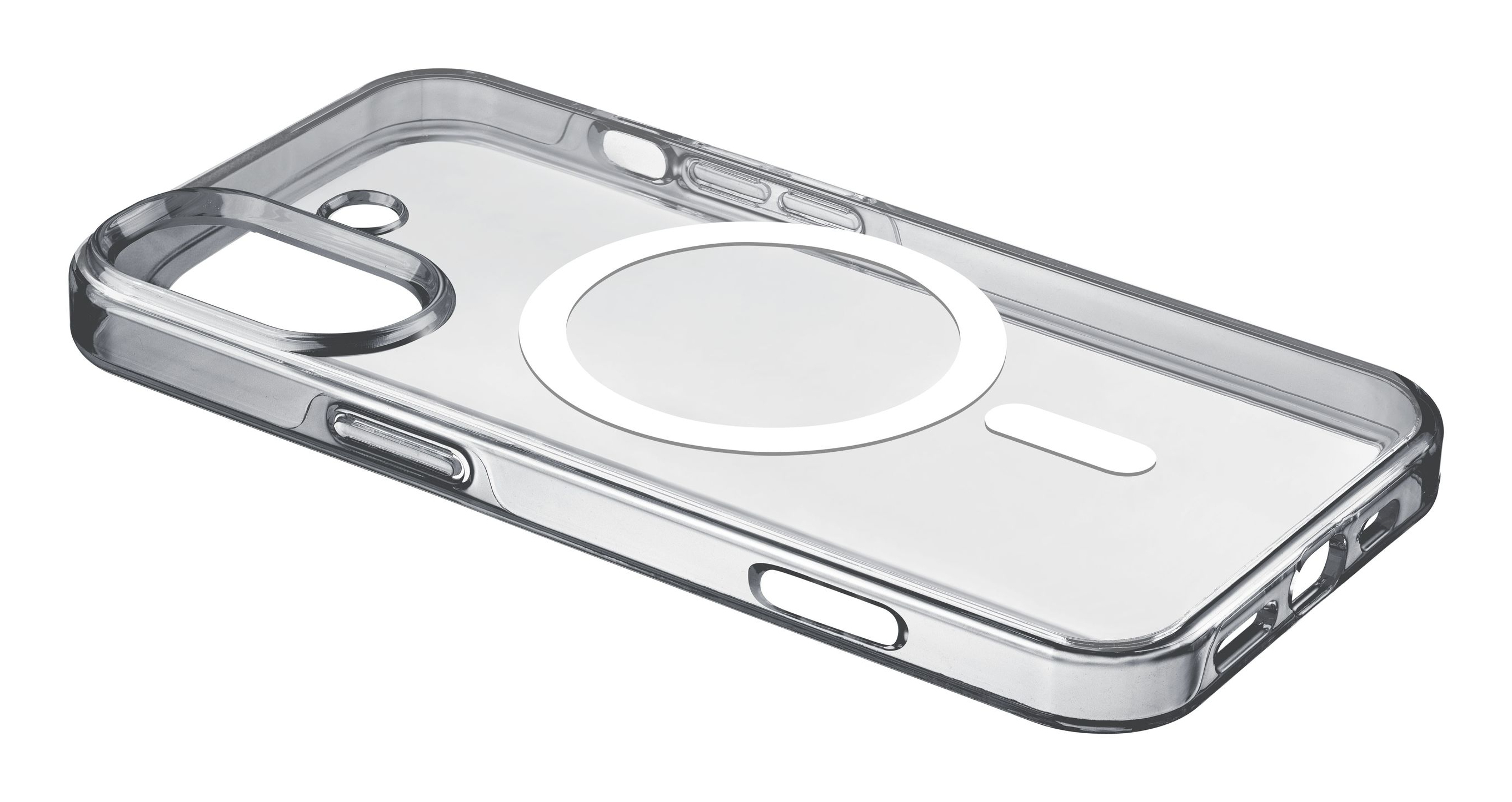 Cellularline Gloss Mag - iPhone 16 Custodia compatibile con ecosistema Magsafe