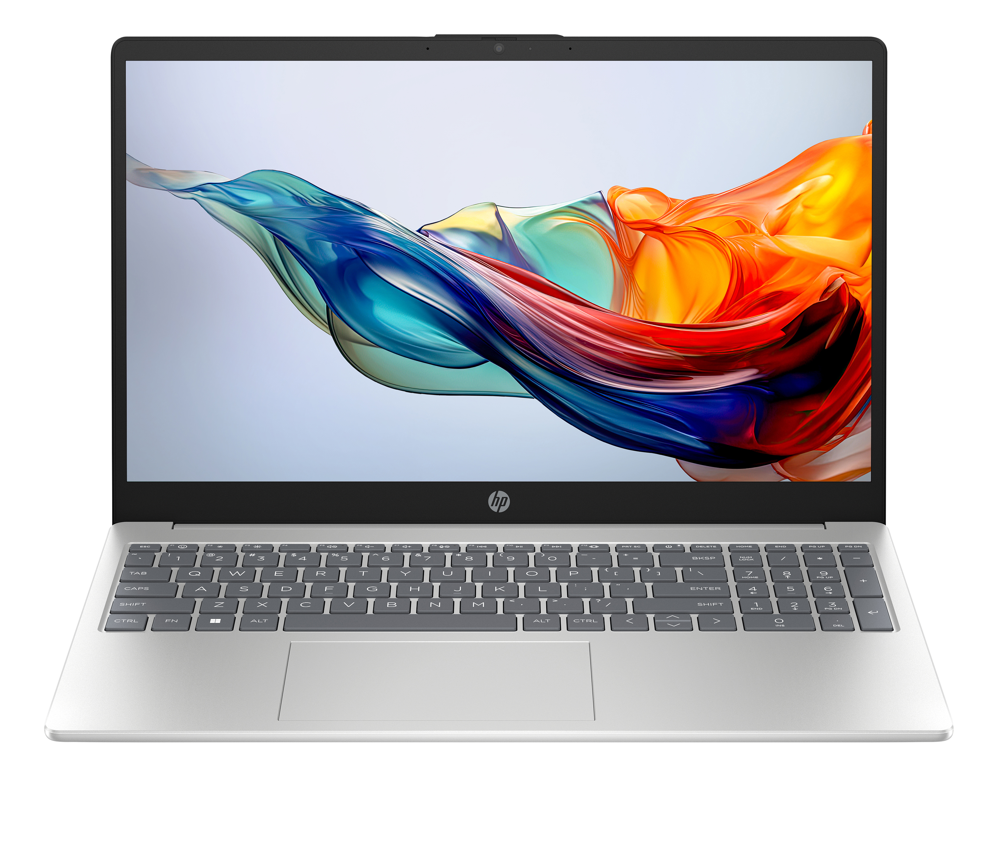 HP Laptop 15-fc0074nl AMD Ryzen™ 5 7520U Computer portatile 39,6 cm (15.6") Full HD 8 GB LPDDR5-SDRAM 512 GB SSD Wi-Fi 6 (802.11ax) Windows 11 Home Argento