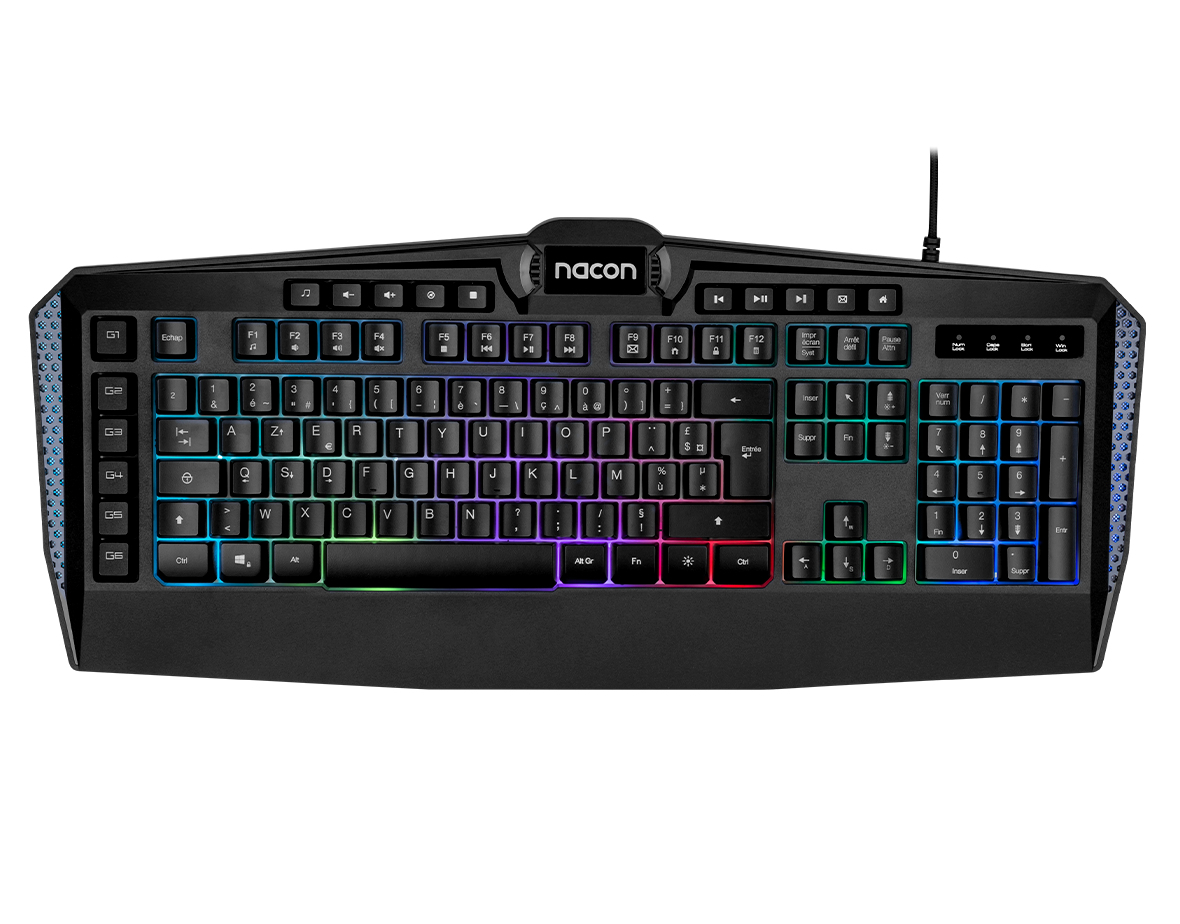 NACON PCCL-210IT tastiera Gaming USB QWERTY Italiano Nero