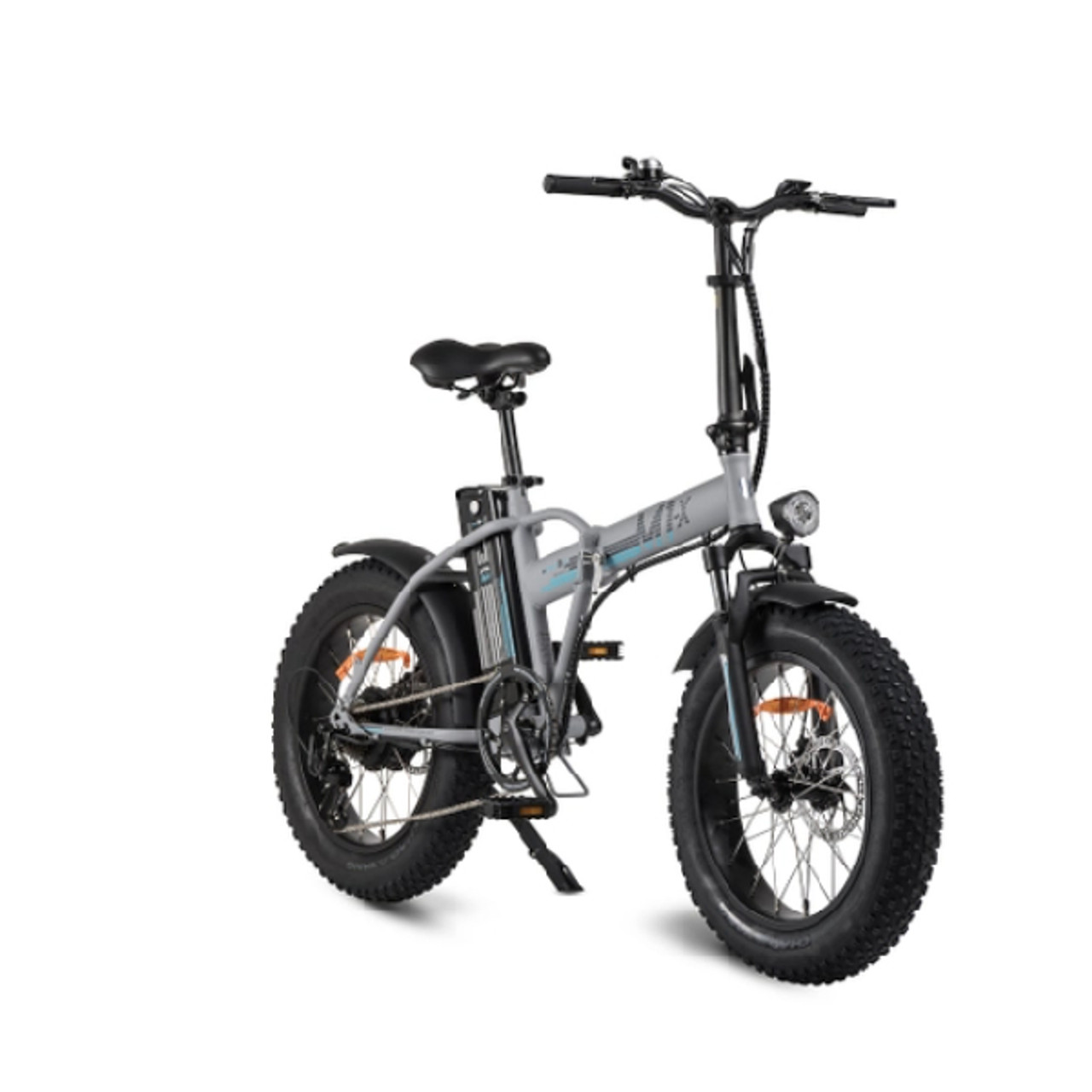 E-BIKE PIEG. ACCIAIO 250W 36V 20" AUT.40KM GRIGIO